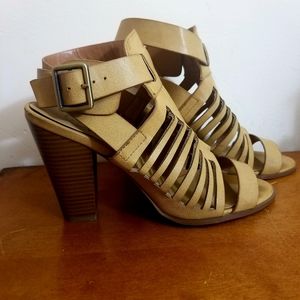 Tan Cutout Sandal